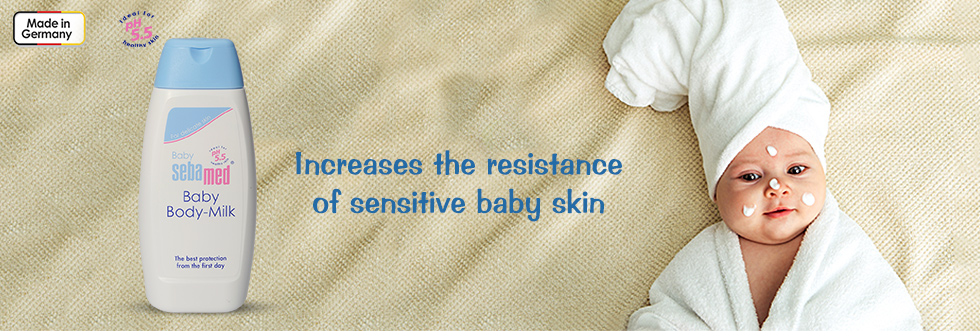 Baby body milk sale